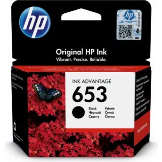 HP 653 (3YM75AE#302) - Tintenpatrone, black (schwarz)