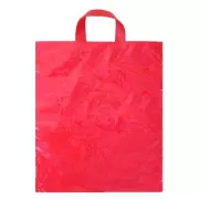 PE-Beutel mit Griff 38x45cm 40my rot