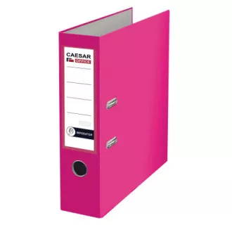 Schnellhefter A4 8cm PP Imperator Rado rosa Fingerring ohne Schienen