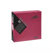 Serviettenpapier INFIBRA 2vrs. 33x33cm Burgunder 50Stk