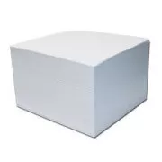 Notizblock 8,5x8,5x4cm weiß