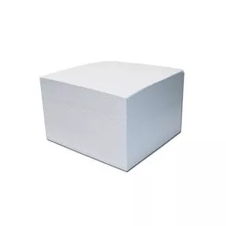 Notizblock 8,5x8,5x4cm weiß