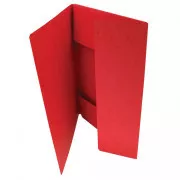 Karte 253 A4 vorgeschrieben 3 Revers rot
