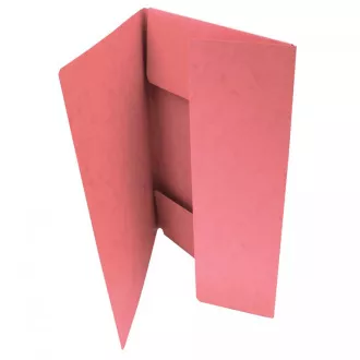 Karte 253 A4 vorgeschrieben 3 Runden rosa