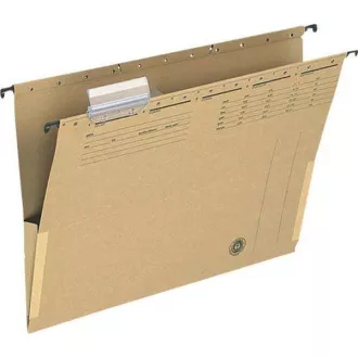 Hängemappen A4 mit Seitenwand braun 25Stk / Verkauf pro Packung