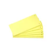 Trennsteg 10,5x24cm Classic gelb 100St
