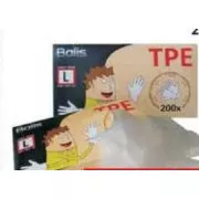 Einweg-TPE-Handschuhe Größe L weiß 200 Stück