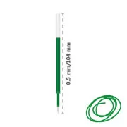 Gelkartusche 205A 0,5mm grün für 745238