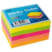Selbstklebeblock 40x50mm 5 Neonfarben 5x60 Blatt Auro