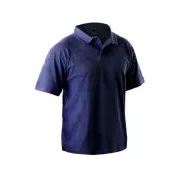 Poloshirt mit kurzen Ärmeln MICHAEL, dunkelblau, Größe 3,5 mm, in. XL