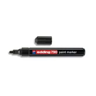 Marker Edding 790 schwarz Rollerspitze 2-3mm Marker Edding 790 schwarz Rollerspitze 2-3mm
