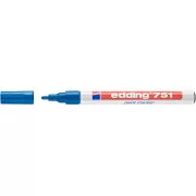 Marker Edding 751 Lack blau Rollerspitze 1-2mm