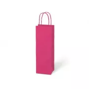 Tasche MFP für Flasche T12 kraft 12x36x9cm rosa