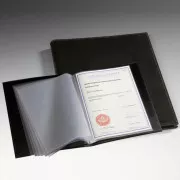 Katalogbuch für 20 Blatt schwarz