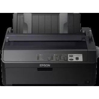 EPSON-Nadeldrucker FX-890IIN, A4, 2x9 Nadeln, 612 Stempel / s, 1 + 6 Kopien, USB 2.0, LPT, Ethernet