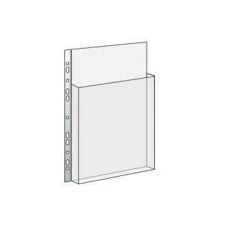 Abdeckung 237x305x0,7mm für Katalogtasche bis zu 2/3 klar Euro-Aufhänger 10Stk Abdeckung 237x305x0,7mm für Katalogtasche bis zu 2/3 klar Euro-Aufhänger 10Stk