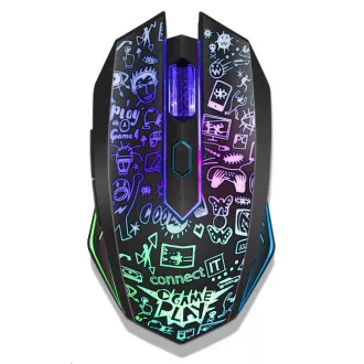 CONNECT IT DOODLE 2 kabellose Gaming-Maus CONNECT IT DOODLE 2 kabellose Gaming-Maus
