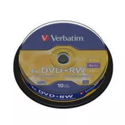 VERBATIM DVD + RW (10er-Pack) Spindel4x / DLP / 4.7GB