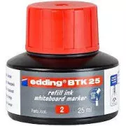 Edding BTK25 Tinte rot 25ml für Whiteboardmarker