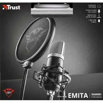 TRUST-Mikrofon GXT 252 Emita Streaming-Mikrofon