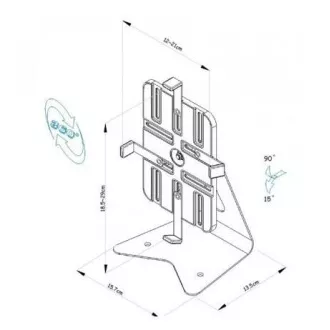 Reflecta TABULA Schreibtisch-Tablet-Ständer