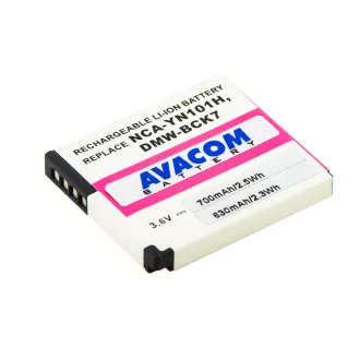 AVACOM Akku für Panasonic DMW-BCK7 Li-Ion 3.6V 700mAh 2.5Wh
