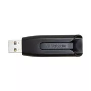 VERBATIM Flash Drive 256GB Store 'n' Go V3, USB 3.0, schwarz