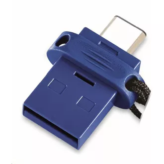 VERBATIM Flash Drive 32GB Store 'n' Go Dual Drive USB 3.0 / USB Typ-C, blau VERBATIM Flash Drive 32GB Store 'n' Go Dual Drive USB 3.0 / USB Typ-C, blau