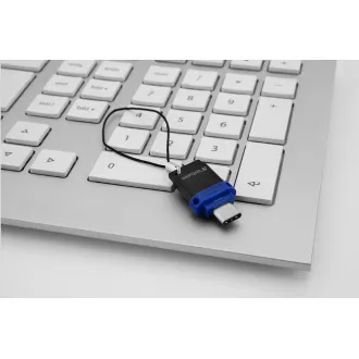 VERBATIM Flash Drive 32GB Store 'n' Go Dual Drive USB 3.0 / USB Typ-C, blau VERBATIM Flash Drive 32GB Store 'n' Go Dual Drive USB 3.0 / USB Typ-C, blau