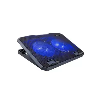 C-TECH Kühlpad unter NTB CLP-140, 15,6", 2x 140mm, 2x USB, blaue Hintergrundbeleuchtung C-TECH Kühlpad unter NTB CLP-140, 15,6", 2x 140mm, 2x USB, blaue Hintergrundbeleuchtung