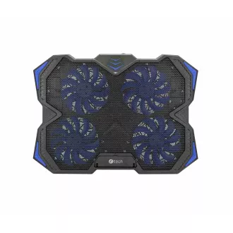 C-TECH Kühlpad unter NTB Zefyros (GCP-01B), Casual Gaming, 17, 3", blaue Hintergrundbeleuchtung, Geschwindigkeitsregler C-TECH Kühlpad unter NTB Zefyros (GCP-01B), Casual Gaming, 17, 3", blaue Hintergrundbeleuchtung, Geschwindigkeitsregler