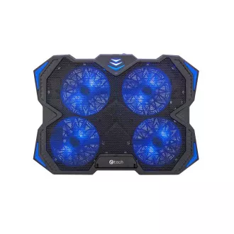 C-TECH Kühlpad unter NTB Zefyros (GCP-01B), Casual Gaming, 17, 3", blaue Hintergrundbeleuchtung, Geschwindigkeitsregler C-TECH Kühlpad unter NTB Zefyros (GCP-01B), Casual Gaming, 17, 3", blaue Hintergrundbeleuchtung, Geschwindigkeitsregler