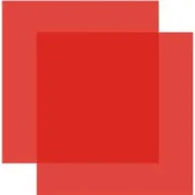Frontfolie Prestige A4, 200 µm, transparent-rot, 100 Stück
