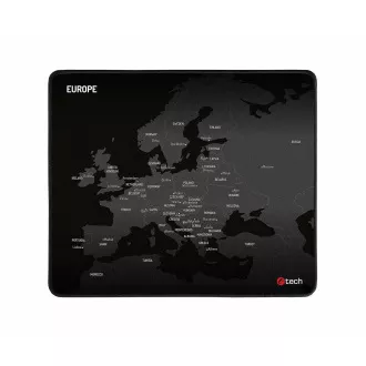 C-TECH Gaming-Mauspad MP-01E (Europa), 320x270x4mm, vernähte Kanten