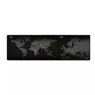 C-TECH Gaming-Mauspad MP-01W (World), 900x270x4mm, vernähte Kanten