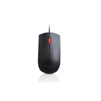 LENOVO Kabelmaus Essential USB Mouse - 1600dpi, Optisch, USB, 3 Tasten, schwarz LENOVO Kabelmaus Essential USB Mouse - 1600dpi, Optisch, USB, 3 Tasten, schwarz