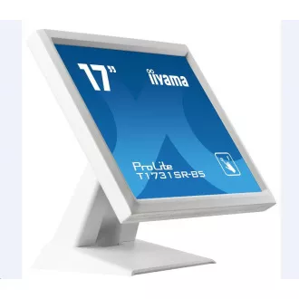 Iiyama ProLite T1731SR-W5 Touchmonitor, 43,2 cm (17''), AT weiß Iiyama ProLite T1731SR-W5 Touchmonitor, 43,2 cm (17''), AT weiß