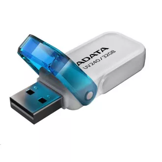 ADATA Flash Disk 32GB UV240, USB 2.0 Dash Drive, weiß