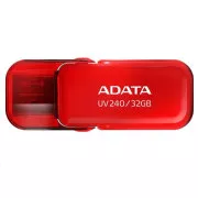 ADATA Flash Disk 32GB UV240, USB 2.0 Dash Drive, rot