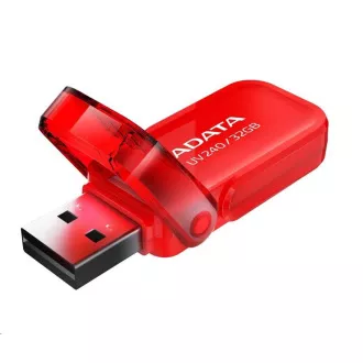 ADATA Flash Disk 32GB UV240, USB 2.0 Dash Drive, rot