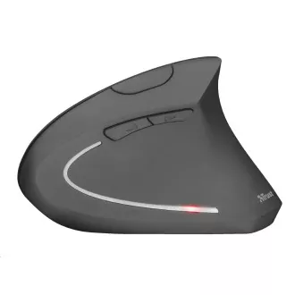 TRUST Verto kabellose ergonomische USB-Maus, schwarz