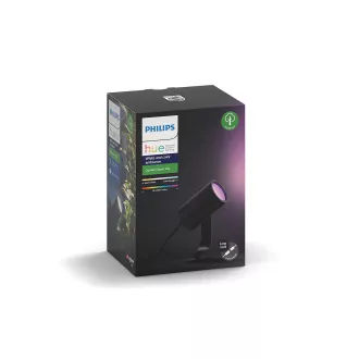 PHILIPS Lily Outdoor Strahler, Hue White und Color Ambiance, 230V, 1x8W integrierte LED, Chrom matt, Auszug (1741530P7) PHILIPS Lily Outdoor Strahler, Hue White und Color Ambiance, 230V, 1x8W integrierte LED, Chrom matt, Auszug (1741530P7)