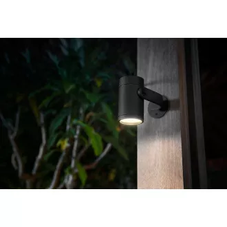 PHILIPS Lily Outdoor Strahler, Hue White und Color Ambiance, 230V, 1x8W integrierte LED, Chrom matt, Auszug (1741530P7) PHILIPS Lily Outdoor Strahler, Hue White und Color Ambiance, 230V, 1x8W integrierte LED, Chrom matt, Auszug (1741530P7)