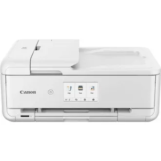 Canon PIXMA Drucker TS9551C weiß - Farbe, MF (Druck, Kopierer, Scan, Cloud), Duplex, USB, LAN, Wi-Fi, Bluetooth