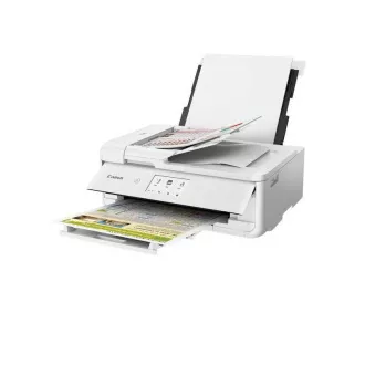 Canon PIXMA Drucker TS9551C weiß - Farbe, MF (Druck, Kopierer, Scan, Cloud), Duplex, USB, LAN, Wi-Fi, Bluetooth