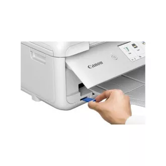 Canon PIXMA Drucker TS9551C weiß - Farbe, MF (Druck, Kopierer, Scan, Cloud), Duplex, USB, LAN, Wi-Fi, Bluetooth