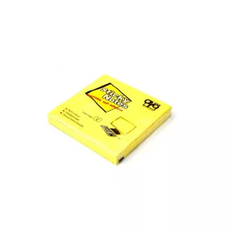 Selbstklebeblock 75x75mm gelb neon 100 Blatt Auro Selbstklebeblock 75x75mm gelb neon 100 Blatt Auro
