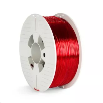 VERBATIM 3D-Filamentdrucker PET-G 1,75 mm 1000 g rot transparent VERBATIM 3D-Filamentdrucker PET-G 1,75 mm 1000 g rot transparent