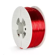 VERBATIM 3D-Filamentdrucker PET-G 2.85mm 1000g rot transparent