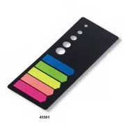 Selbstklebende Lesezeichen PP Pfeil 12x44mm 5 Neonfarben 5x20 Blatt Concorde